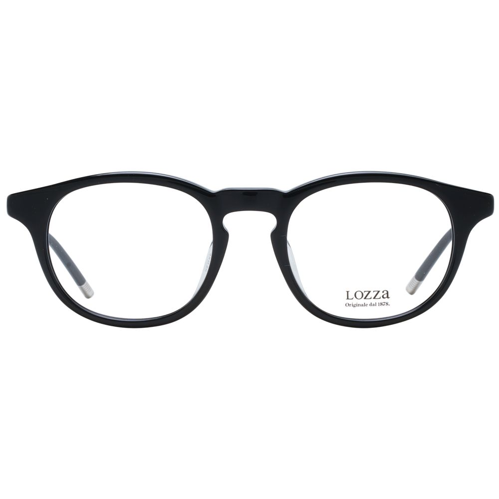Lozza Black Acetate & Plastic Glasses (Frames)1728,67345776800,Accessories,Black,Glasses (Frames) - Glasses and Sunglasses - Accessories,Glasses and Sunglasses - Accessories,Lozza,Men,New with tags