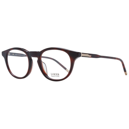Lozza Brown Acetate & Plastic Glasses (Frames)1728,67345776800,Accessories,Brown,Glasses (Frames) - Glasses and Sunglasses - Accessories,Glasses and Sunglasses - Accessories,Lozza,Men,New with tags
