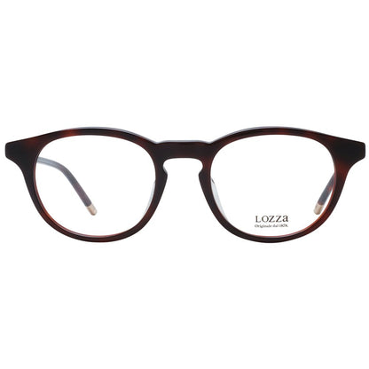 Lozza Brown Acetate & Plastic Glasses (Frames)1728,67345776800,Accessories,Brown,Glasses (Frames) - Glasses and Sunglasses - Accessories,Glasses and Sunglasses - Accessories,Lozza,Men,New with tags
