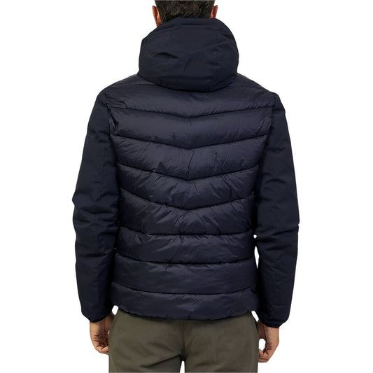Yes Zee Blue Nylon Jacket YE-13679-3XL