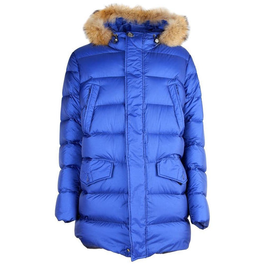 Add Blue Nylon Men's Jacket AD-14189-IT50 | L