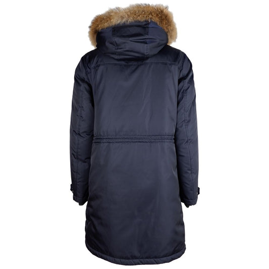 Add Blue Nylon Men Jacket AD-14190-IT50 | L