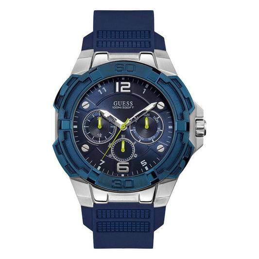 Guess Blue Rubber Watch GUW1254G1AC