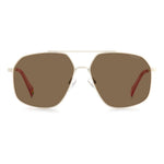 Polaroid Beige Stainless Steel Sunglasses POPLD6173S10ASPAC