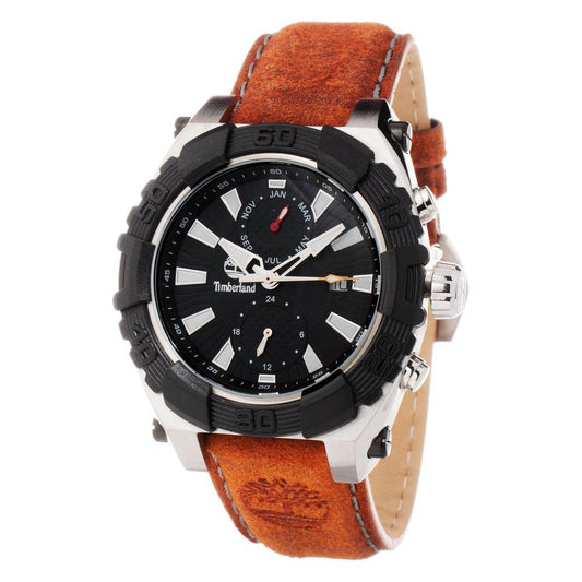 Timberland Brown Leather Watch TITBL1331JS02CAC