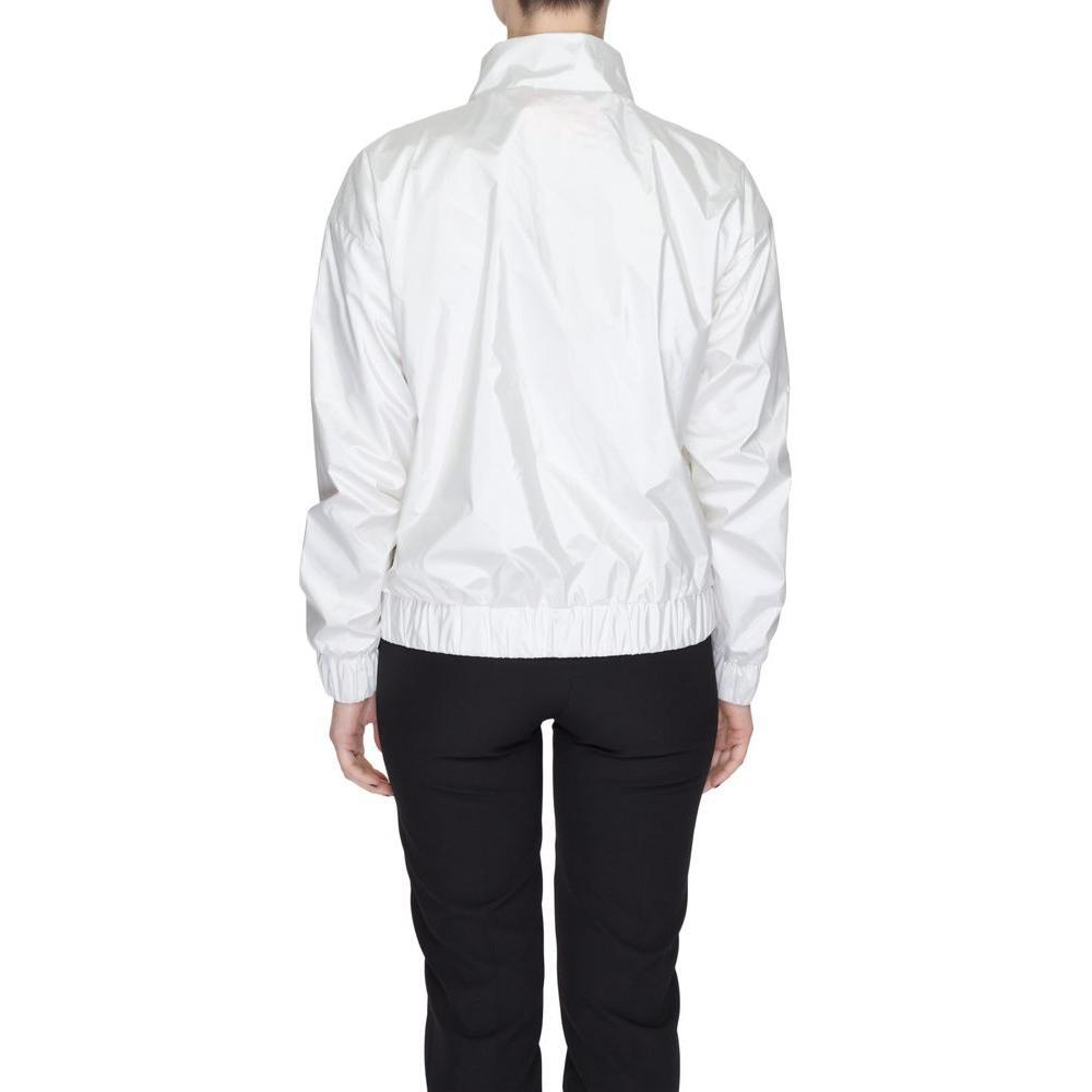 Suns White Polyester Shell Jacket