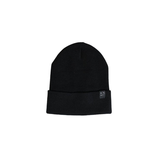 Armani Exchange Black Polyester Caps Baseball Hat AR-14716200009-UNI