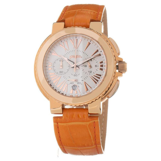 Folli Follie Orange Leather Watch FFWF13R002SENAC