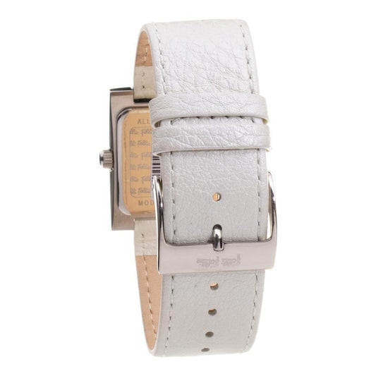 Folli Follie Gray Leather Watch FFWF7A007SPSAC
