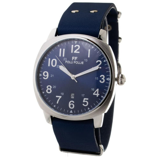 Folli Follie Blue Leather Watch FFWT14T0015DVAC