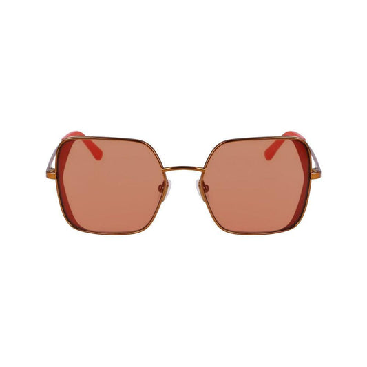 Karl Lagerfeld Orange Metal Sunglasses KLKL340S800AC