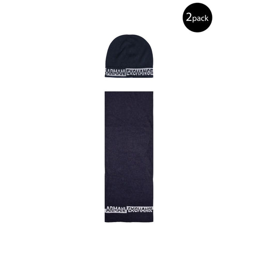 Armani Exchange Blue Polyamide Scarf AREX-14716400010