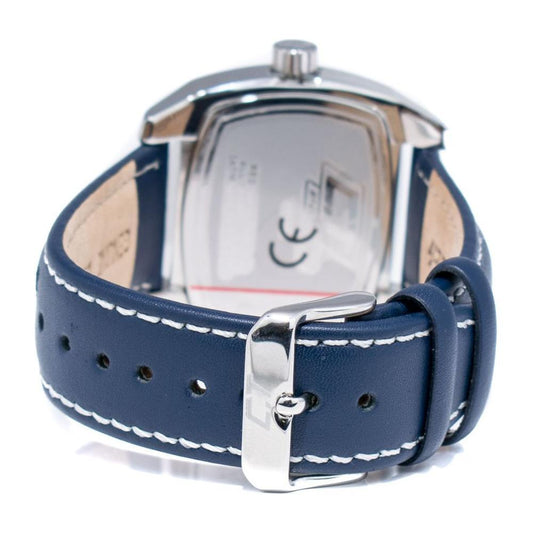 Chronotech Blue Leather Watch CHCC7049M03AC