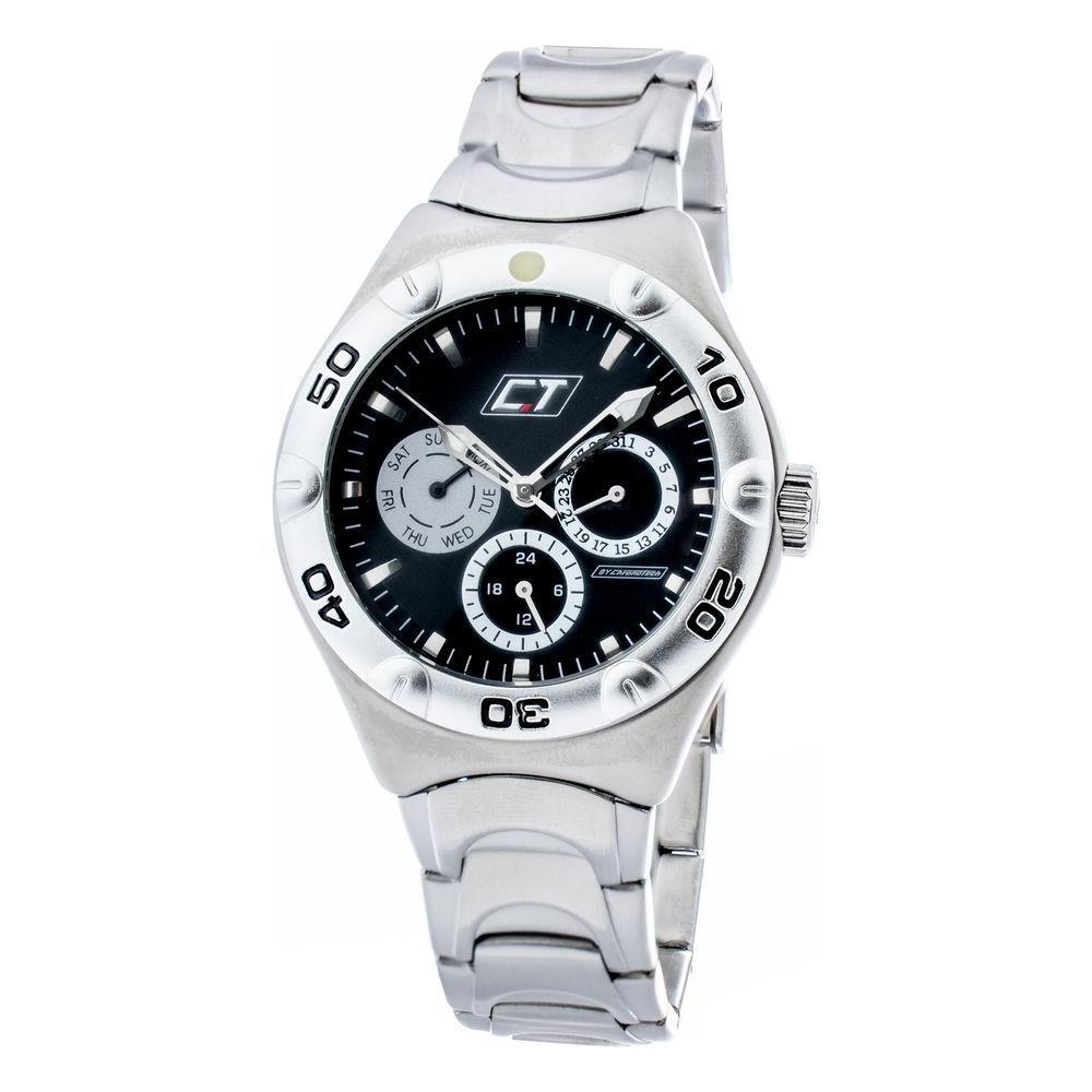 Chronotech Gray Stainless Steel Watch CHCC7051M02MAC