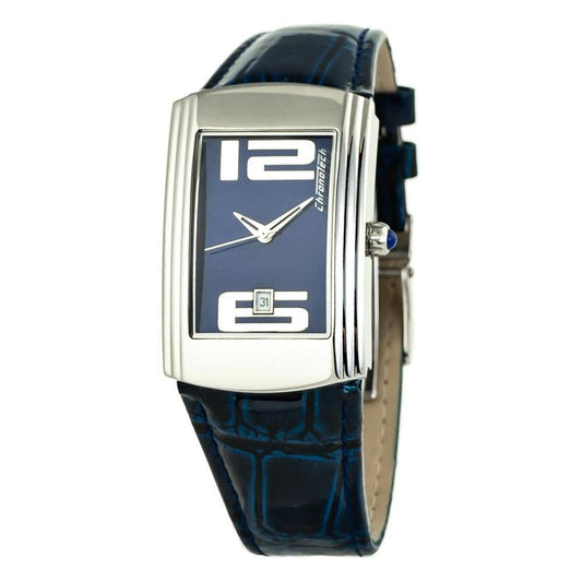 Chronotech Blue Leather Watch CHCT7017B09AC
