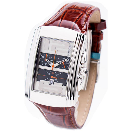 Chronotech Brown Leather Watch CHCT7018M03MTAC