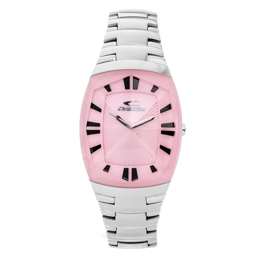 Chronotech Silver Stainless Steel Dress Watch
