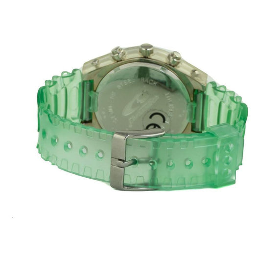 Chronotech Green Rubber Watch CHCT728407AC