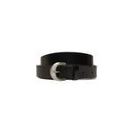 Calvin Klein Jeans Black Leather Belt CA-15184900009-90 CM / 36 INCHES