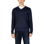 U.S. POLO ASSN. Blue Cotton Sweater US-15717700010-IT44 | S