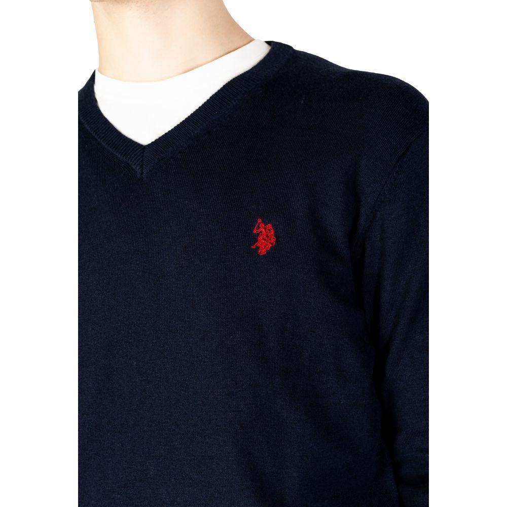 U.S. POLO ASSN. Blue Cotton Sweater US-15717700010-IT44 | S