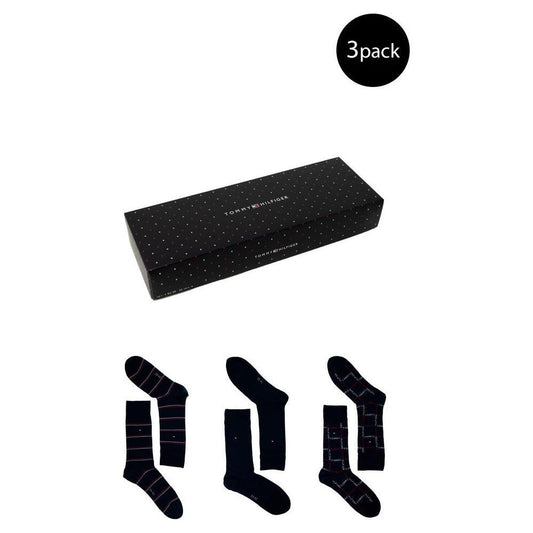 Tommy Hilfiger Blue Cotton Sock TO-12792100010-39-42