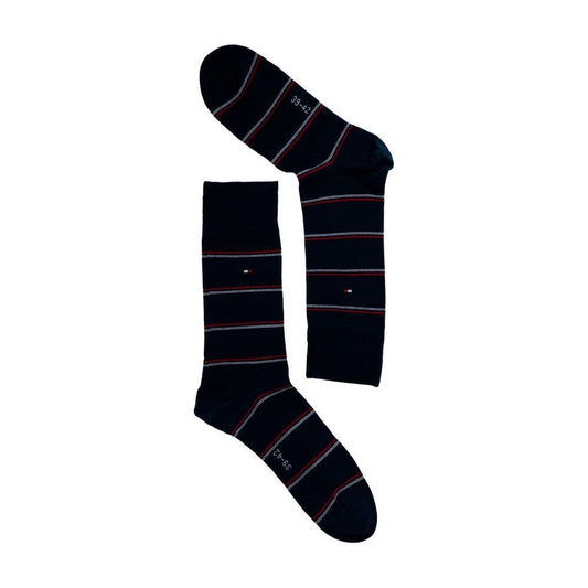 Tommy Hilfiger Blue Cotton Sock TO-12792100010-39-42