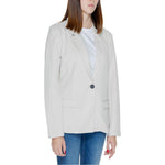 Only Beige Polyester Blazer ON-13382902507-IT36|XXS