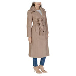 Vila Clothes Beige Polyester Coat VI-15725600127-IT40|S
