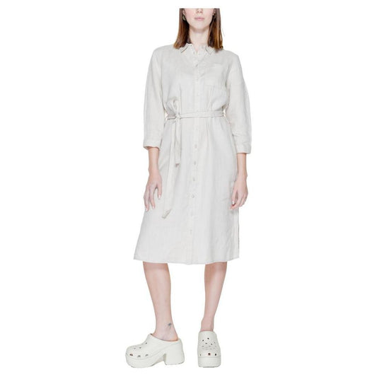 Street One Beige Linen Long ST-14212700127-IT40|S