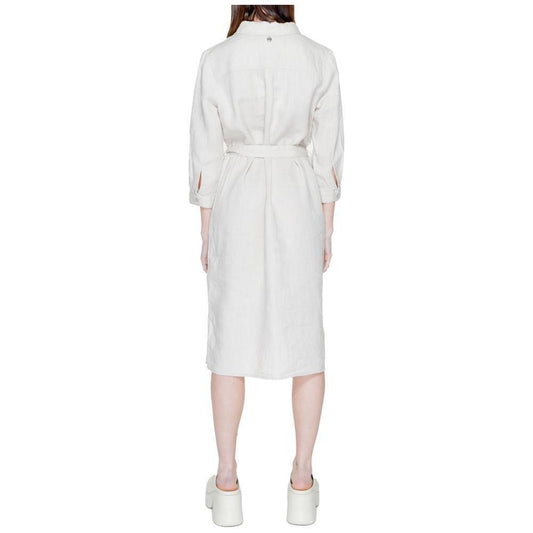 Street One Beige Linen Long ST-14212700127-IT40|S