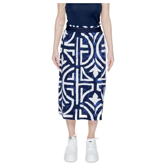 Street One Blue Viscose Long ST-14218000010-46