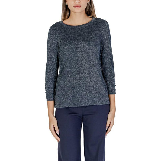 Street One Blue Polyester Long Sleeve ST-15624100010-IT36|XXS