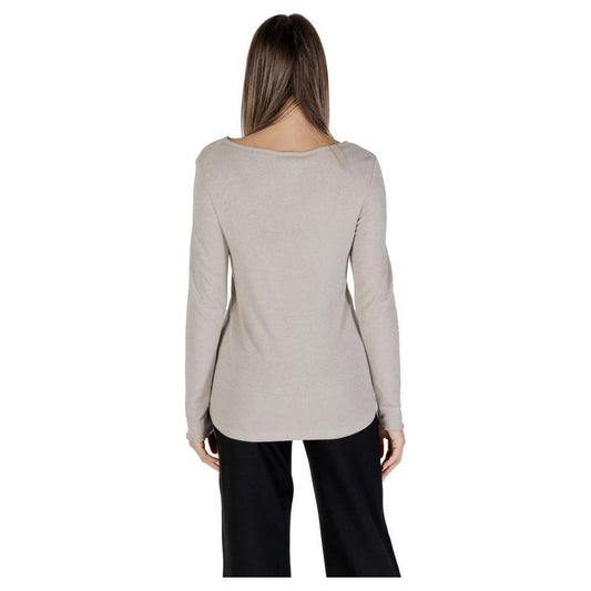 Street One Beige Viscose Long Sleeve ST-15712302507-IT36|XXS