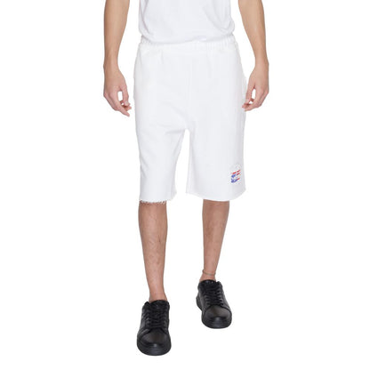 Underclub White Cotton Bermuda Shorts 1728,71956299936,Bermuda - Shorts - Clothing,Clothing,IT46 | M,IT48 | L,IT52 | XL,Men,Men - Clothing,New with tags,Shorts - Clothing,Shorts - Men - Clothing,Underclub,White