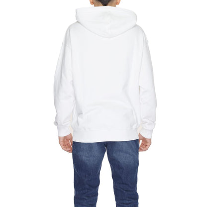 Underclub White Cotton Hoodie 1728,71956299936,Clothing,Hoodies - Sweaters - Clothing,IT44 | S,IT46 | M,IT48 | L,IT52 | XL,Men,Men - Clothing,New with tags,Sweaters - Clothing,Sweaters - Men - Clothing,Underclub,White