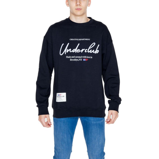 Underclub Black Cotton Sweatshirt 1728,71956299936,Black,Clothing,IT44 | S,Men,New with tags,Sportswear - Clothing,Sweatshirt - Sportswear - Clothing,Underclub