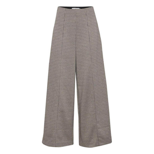 ICHI Beige Polyester Pant IC-13339800127-XXL