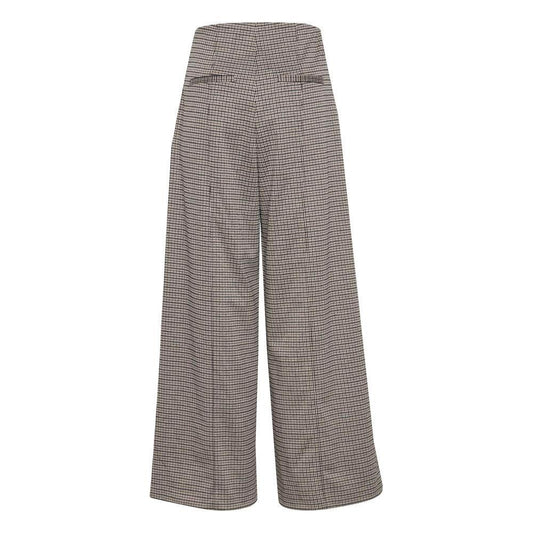 ICHI Beige Polyester Pant IC-13339800127-XXL