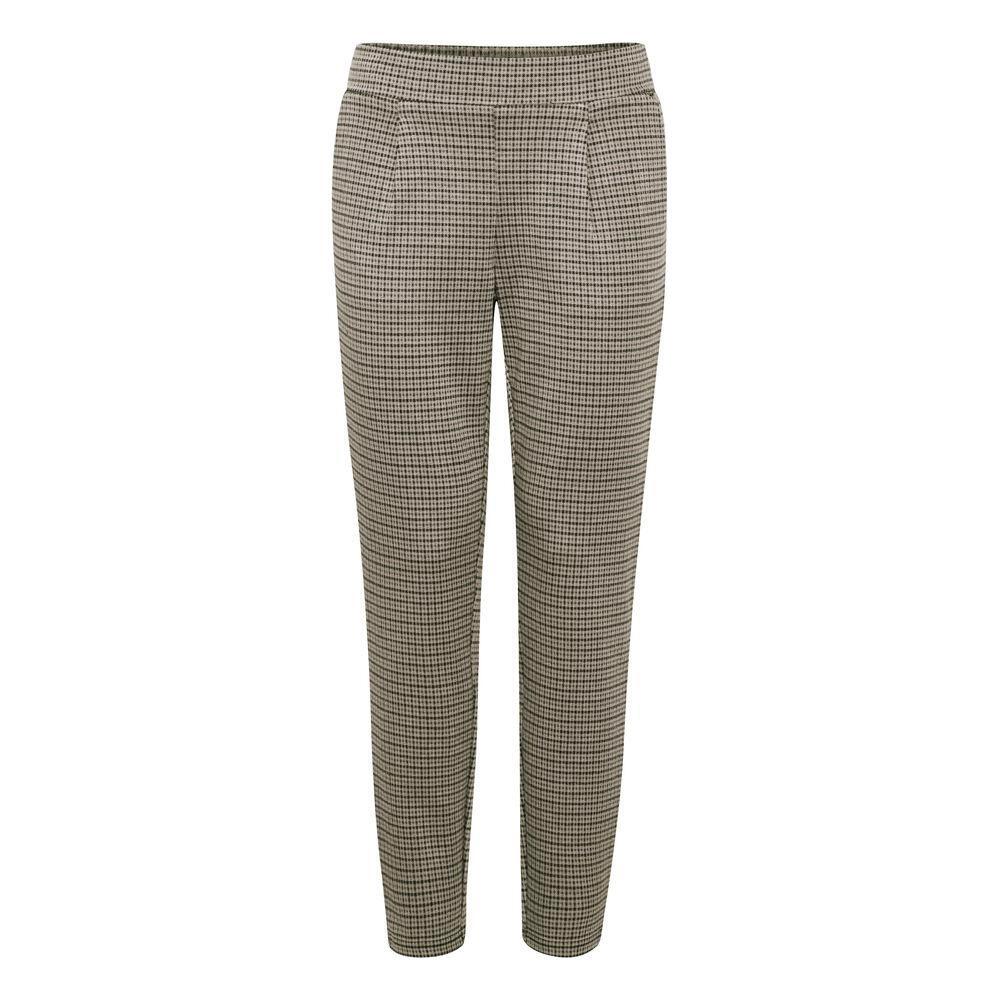 ICHI Beige Polyester Pant IC-13339900127-IT44|L