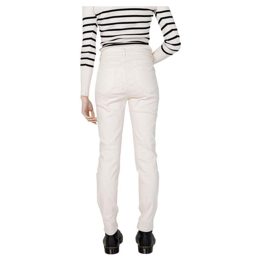 Morgan De Toi Beige Cotton Pant MO-13439900127-IT44|L