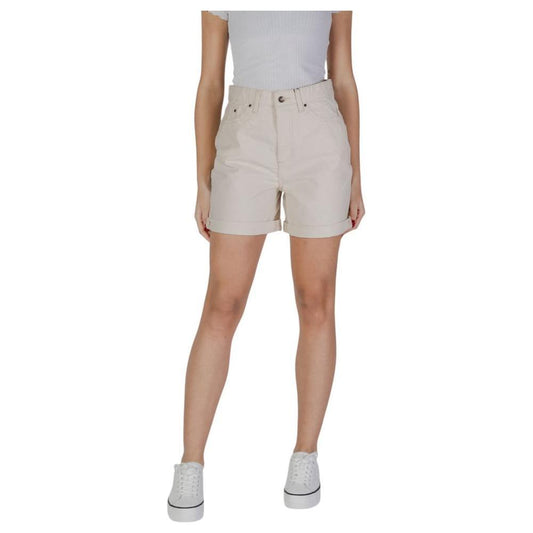 B.Young Beige Cotton Short BY-14885200127-W25