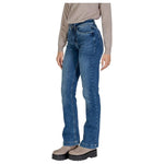 Street One Blue Cotton Mom Jean ST-15622100176-W36 | L32
