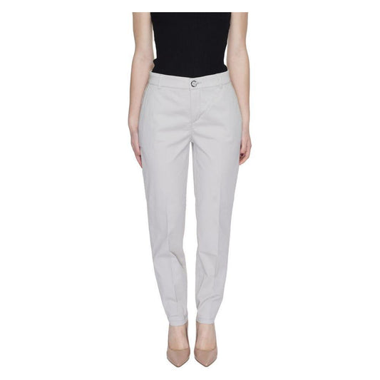 Street One Beige Cotton Pant ST-14200902507-W44 | L28