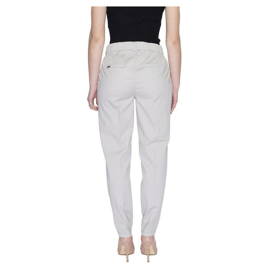 Street One Beige Cotton Pant ST-14200902507-W44 | L28