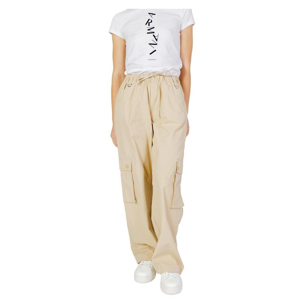 Only Beige Cotton Pant ON-13389600127-S/32