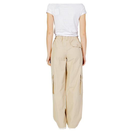 Only Beige Cotton Pant ON-13389600127-S/32