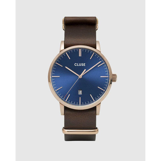 Cluse Brown Leather Watch CLCW0101501009AC