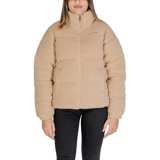 Columbia Beige Nylon Coat CO-14781200127-IT44|L