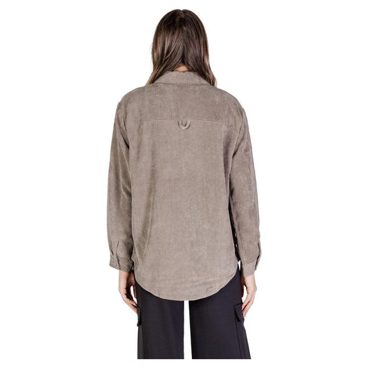Jacqueline De Yong Beige Polyester Shirt JA-14840100309-IT42|M